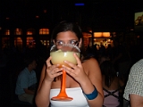 Rebecca With Giant Marg